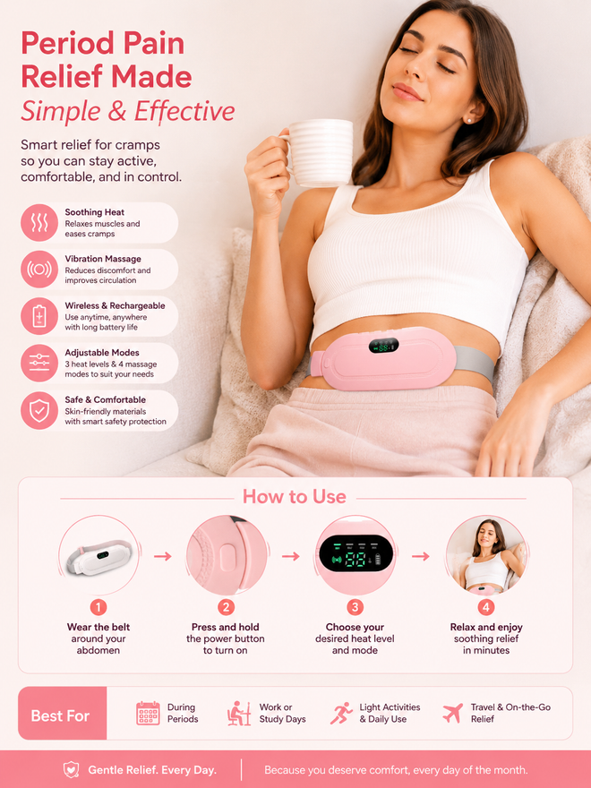 Portable Period Pain Relief Device